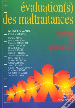 Capa do artigo Evaluation Des Maltraitances ; Rigueur Et Prudence