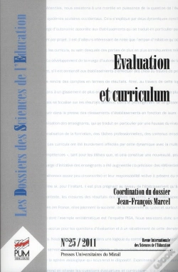 Capa do artigo Evaluation Et Curriculum