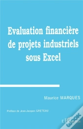 Evaluation Financiere De Projets Industriels Sous Excel