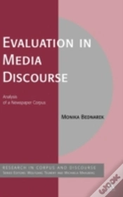 Capa do artigo EVALUATION IN MEDIA DISCOURSE