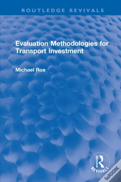 Capa do artigo Evaluation Methodologies For Transport Investment