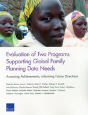 Evaluation Of Two Programs Supporting Global Family Planning Data Needs - Preview
