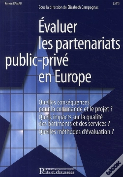 Capa do artigo Évaluer Les Partenariats Public-Privé En Europe