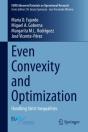 Even Convexity And Optimization - Preview