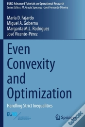 Capa do artigo Even Convexity And Optimization