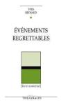 Evenements Regrettables - Dialogues Recits Et Chansons - Preview