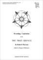 Evening Canticles From The First Service - Preview