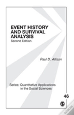 Capa do artigo Event History And Survival Analysis