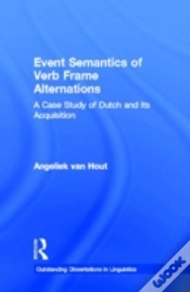 Capa do artigo Event Semantics Of Verb Frame Alternations