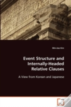 Capa do artigo Event Structure And Internally-Headed Relative Clauses