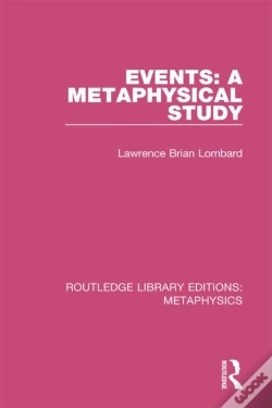 Capa do artigo Events: A Metaphysical Study