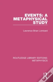 Events: A Metaphysical Study