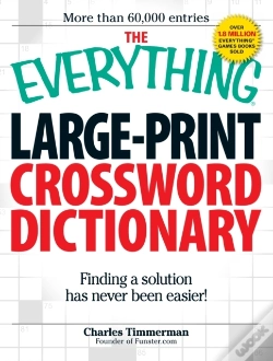 Capa do artigo Everything Large-Print Crossword Dictionary