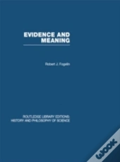 Evidence And Meaning