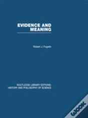 Capa do artigo Evidence And Meaning