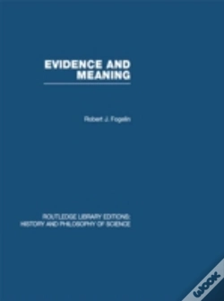Capa do artigo Evidence And Meaning