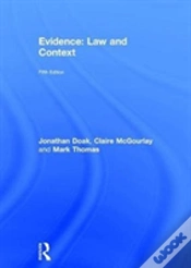 Capa do artigo Evidence Law And Context 5 E