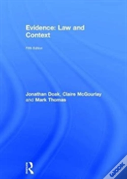 Capa do artigo Evidence Law And Context 5 E