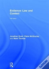 Evidence Law And Context 5 E