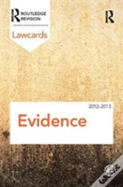 Capa do artigo Evidence Lawcards 2012-2013