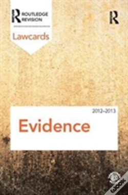 Capa do artigo Evidence Lawcards 2012-2013
