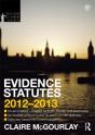 Evidence Statutes 2012-2013 - Preview