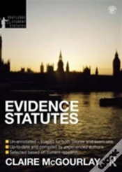 Capa do artigo Evidence Statutes 2012-2013