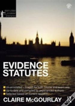 Capa do artigo Evidence Statutes 2012-2013