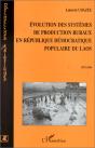 Évolution Des Systèmes De Production Ruraux En République Démocratique Populaire Du Laos ; 1975-1995 - Preview
