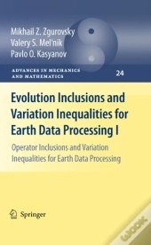 Evolution Inclusions And Variation Inequalities For Earth Data Processing I