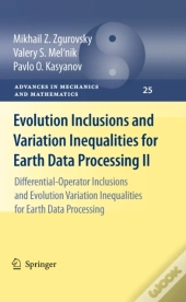 Evolution Inclusions And Variation Inequalities For Earth Data Processing Ii