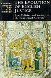 Capa do artigo Evolution Of English Justice