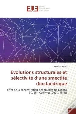 Capa do artigo Evolutions Structurales Et Selectivite D'Une Smectite Dioctaedrique - Effet De La Concentration Des