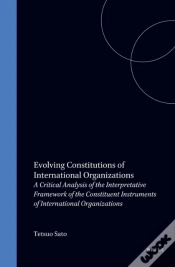 Capa do artigo Evolving Constitutions Of International Organizations