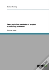 Exact Solution Methods Of Project Scheduling Problems