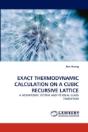 Exact Thermodynamic Calculation On A Cubic Recursive Lattice - Preview