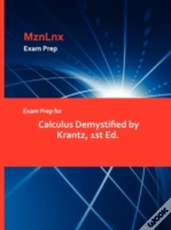 Capa do artigo Exam Prep For Calculus Demystified By Krantz, 1st Ed.
