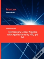 Capa do artigo Exam Prep For Elementary Linear Algebra With Applications By Hill, 3rd Ed.