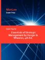 Exam Prep For Essentials Of Strategic Management By Hunger & Wheelen, 4th Ed. - Preview