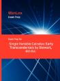 Exam Prep For Single Variable Calculus - Preview