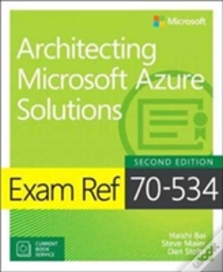Capa do artigo Exam Ref 70-534 Architecting Microsoft Azure Solutions (Includes Current Book Service)
