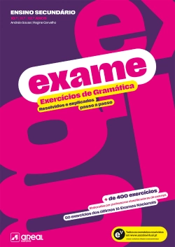 Capa do artigo Exame - Exercícios de Gramática 10.º/11.º/12.º