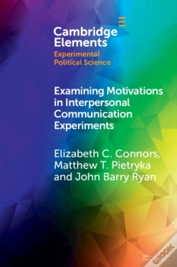 Capa do artigo Examining Motivations In Interpersonal Communication Experiments