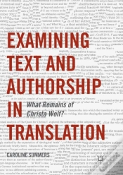 Capa do artigo Examining Text And Authorship In Translation