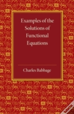 Capa do artigo Examples Of The Solutions Of Functional Equations