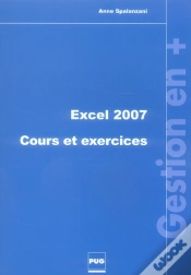Capa do artigo Excel 2007 ; Cours Et Exercices