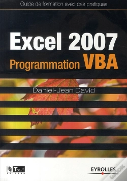 Capa do artigo Excel 2007 ; Programmation Vba ; Guide De Formation Avec Cas Pratiques