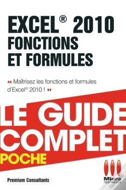 Capa do artigo Excel 2010 ; Fonctions Et Formules