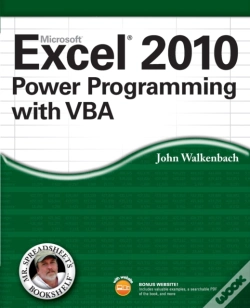Capa do artigo Excel 2010 Power Programming With Vba