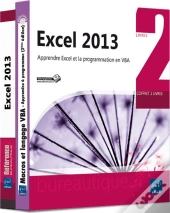 Excel 2013 - Coffret De 2 Livres - Apprendre Excel Et La Programmation En Vba